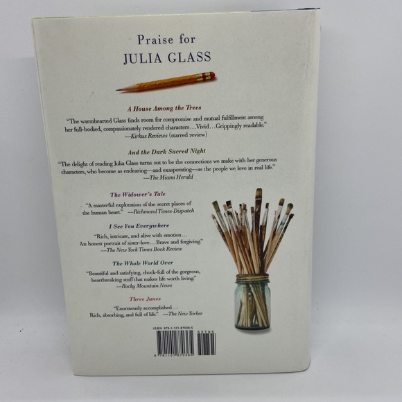 “A House Among the Trees” by Julia Glass 2017 Hardcover First Edition EX-Library - Picture 2 of 6